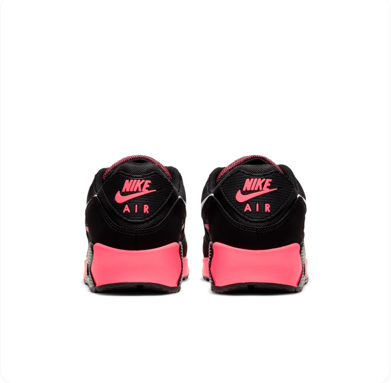 Nike Air Max 90 - Black / White / Racer Pink