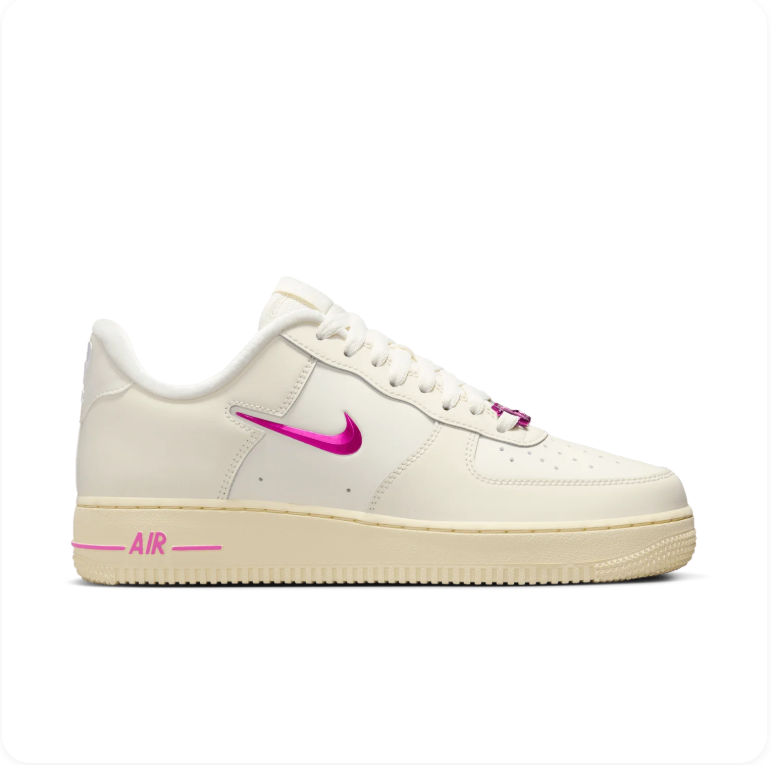 Nike Air Force 1 '07 LX - Coconut Milk / Fireberry (Women's)
