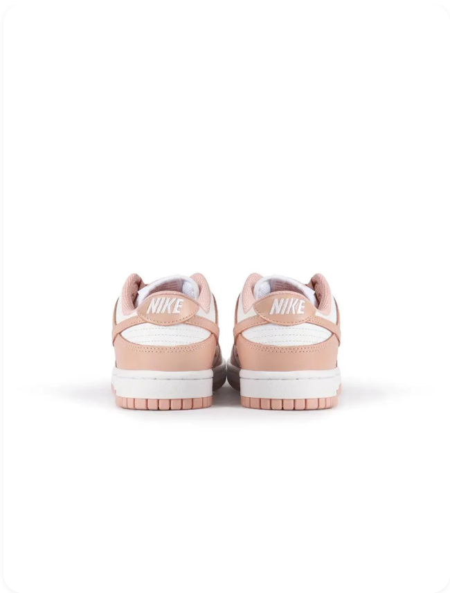 Nike Dunk Low - White / Rose Whisper (Women's)