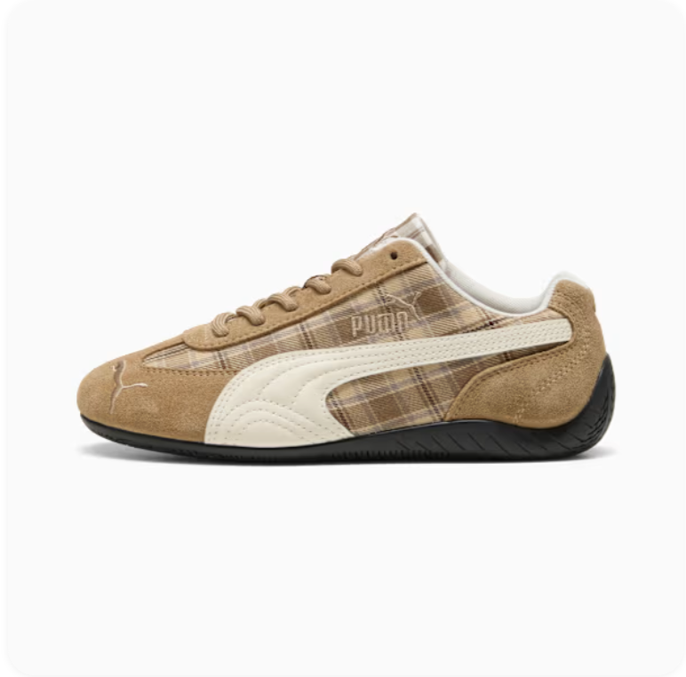 Puma Speedcat OG - Camel / Plaid / Warm White