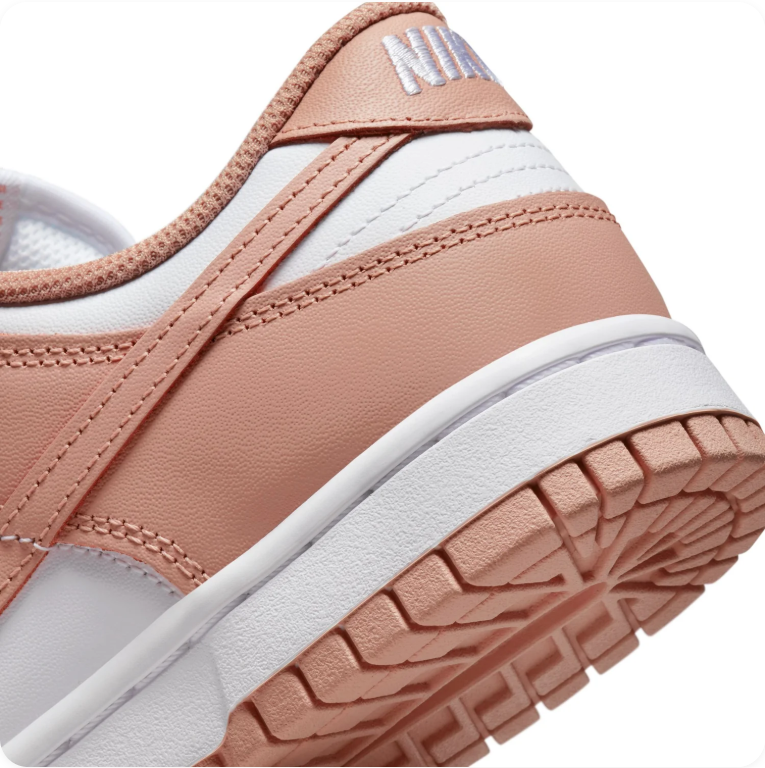Nike Dunk Low - White / Rose Whisper (Women's)