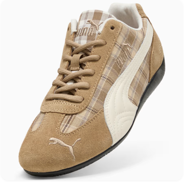 Puma Speedcat OG - Camel / Plaid / Warm White