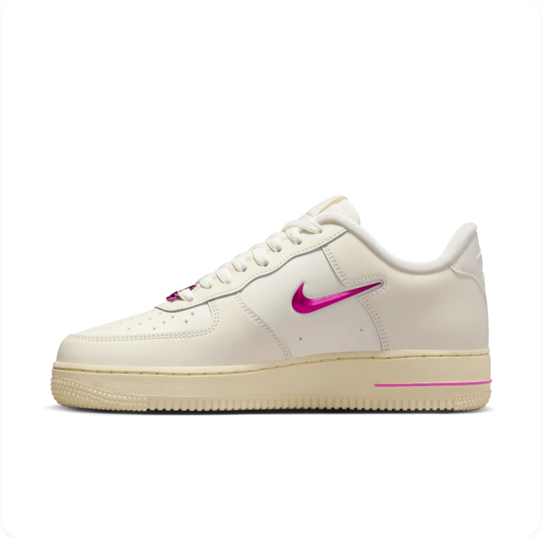 Nike Air Force 1 '07 LX - Coconut Milk / Fireberry (Women's)