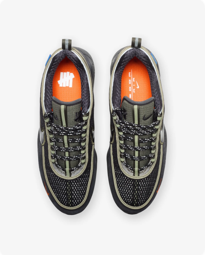 Nike Air Zoom Spiridon Ultra - Black / Olive / Orange