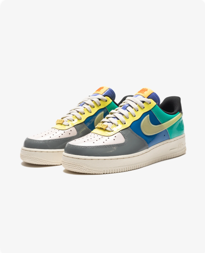 Nike Air Force 1 Low x UNDEFEATED - Multi-Patent / Solar Flare