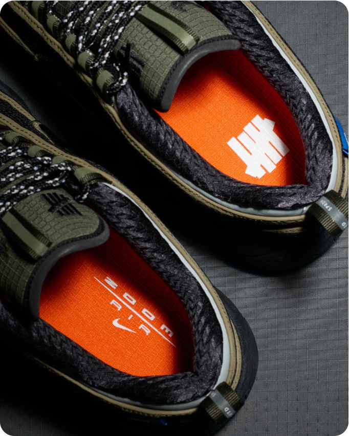 Nike Air Zoom Spiridon Ultra - Black / Olive / Orange