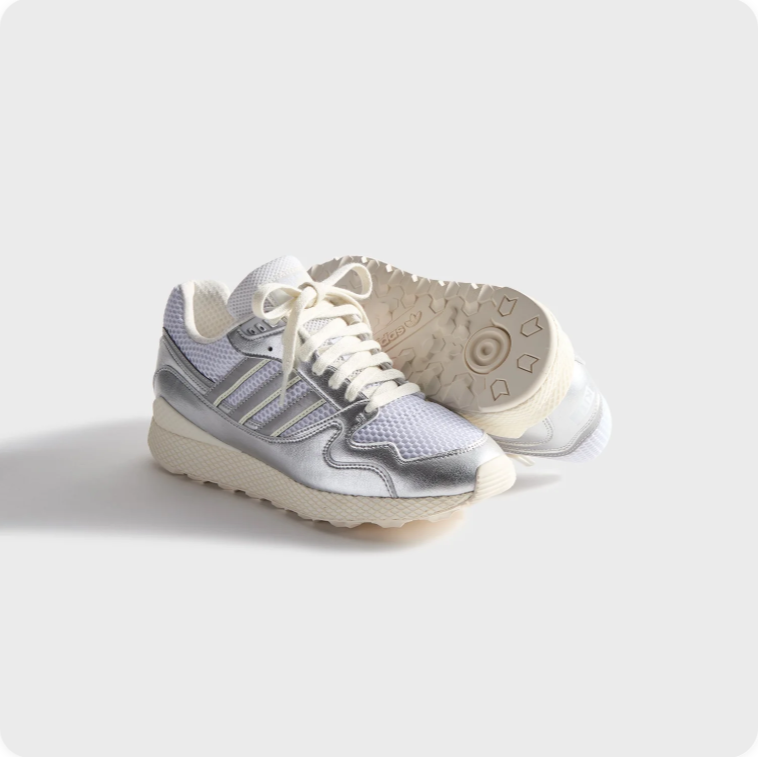 Adidas Torsion Super - Silver Metallic / Grey / Cream White