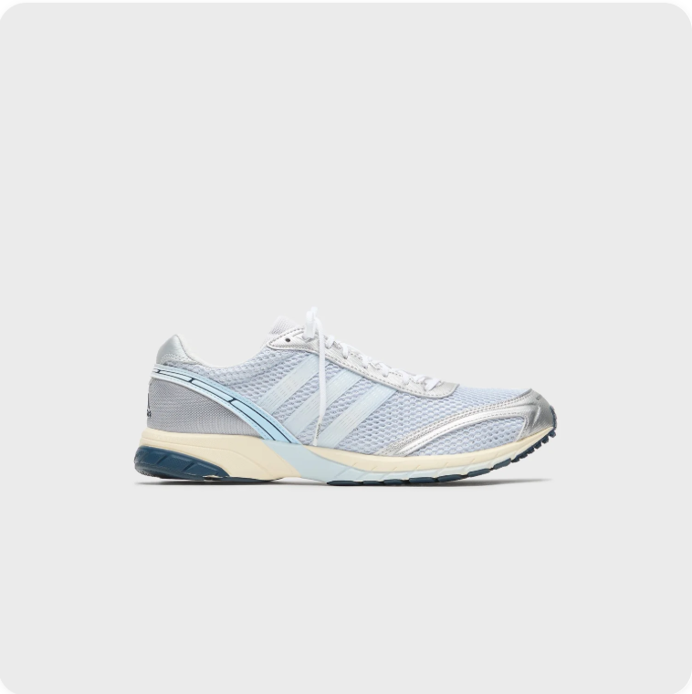 Adidas Adizero Adios - Silver Metallic / Halo Blue / Cream White