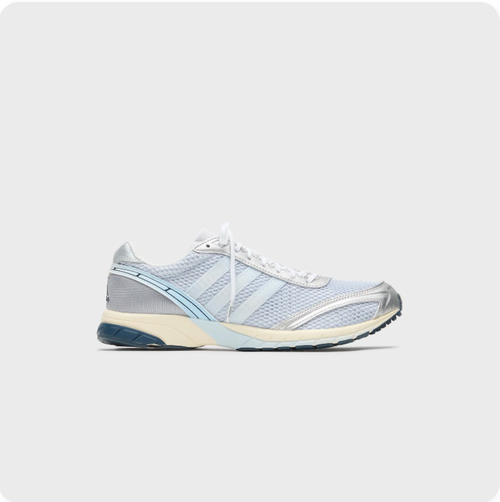 Adidas Adizero Adios - Silver Metallic / Halo Blue / Cream White