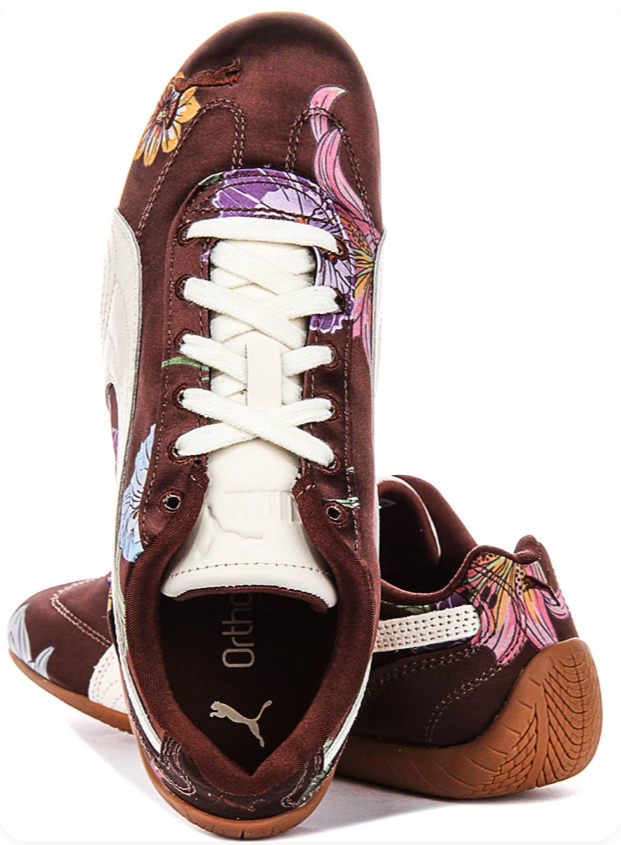 Puma Speedcat OG - Dark Burgundy / Floral Print / Gum