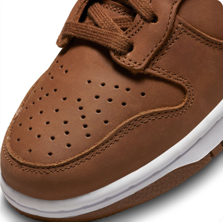 Nike Dunk High - Pecan / White (Tonal Brown)