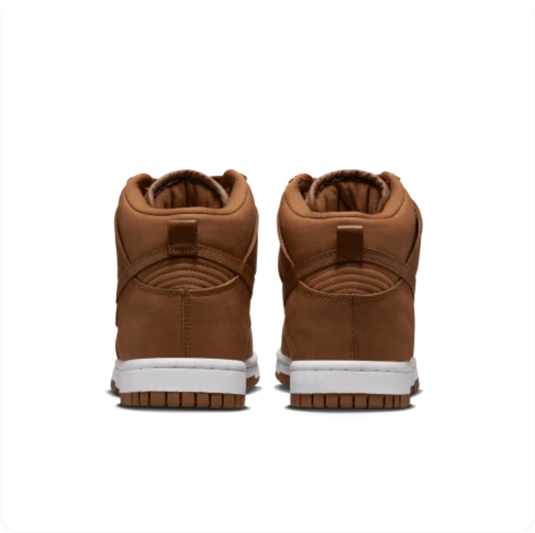 Nike Dunk High - Pecan / White (Tonal Brown)