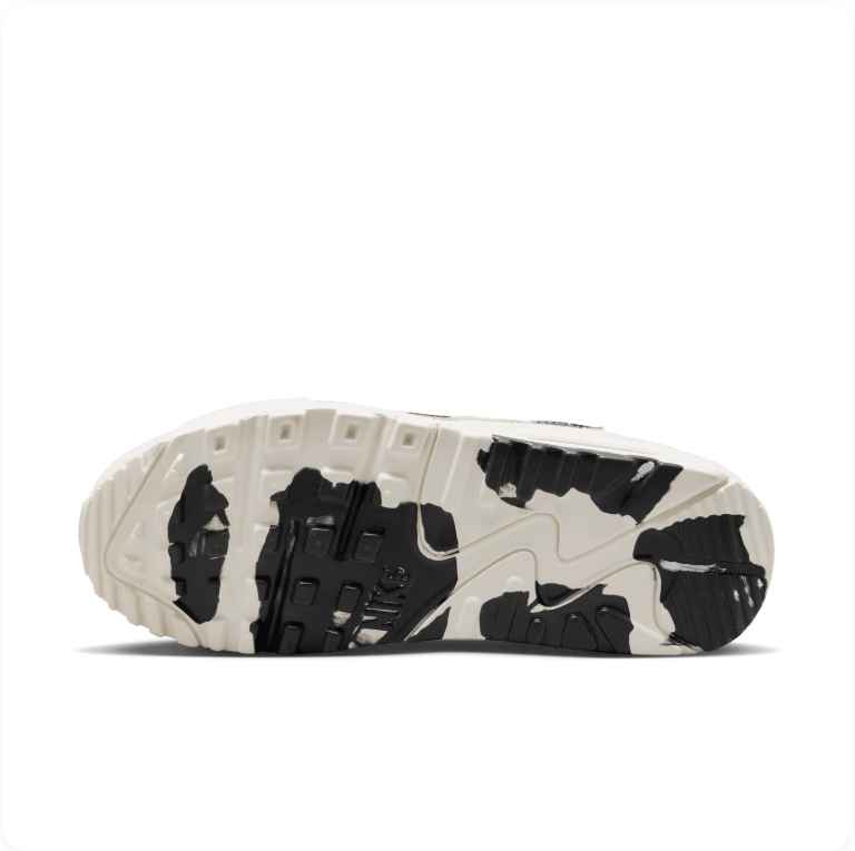 Nike Air Max 90 Futura - Coconut Milk / Black / Cow Print