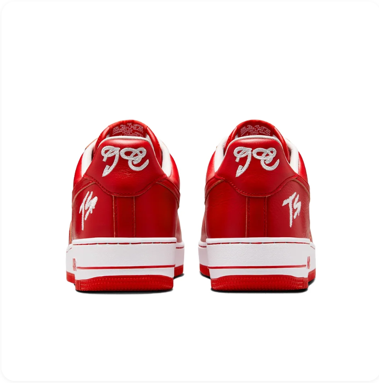 Nike Air Force 1 Low x Travis Scott - White / University Red