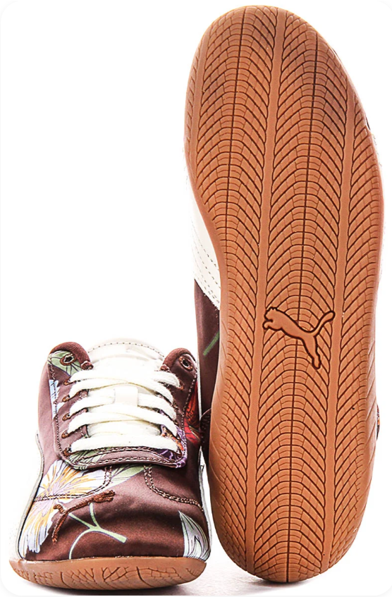 Puma Speedcat OG - Dark Burgundy / Floral Print / Gum