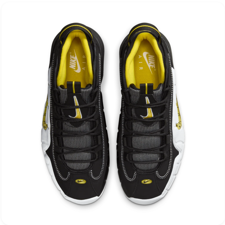 Nike Air Max Penny 1 - Black / Optic Yellow / White