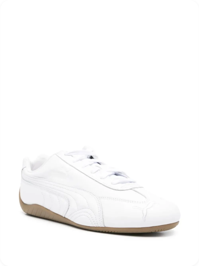 Puma Speedcat OG White Gum - Three Quarter View