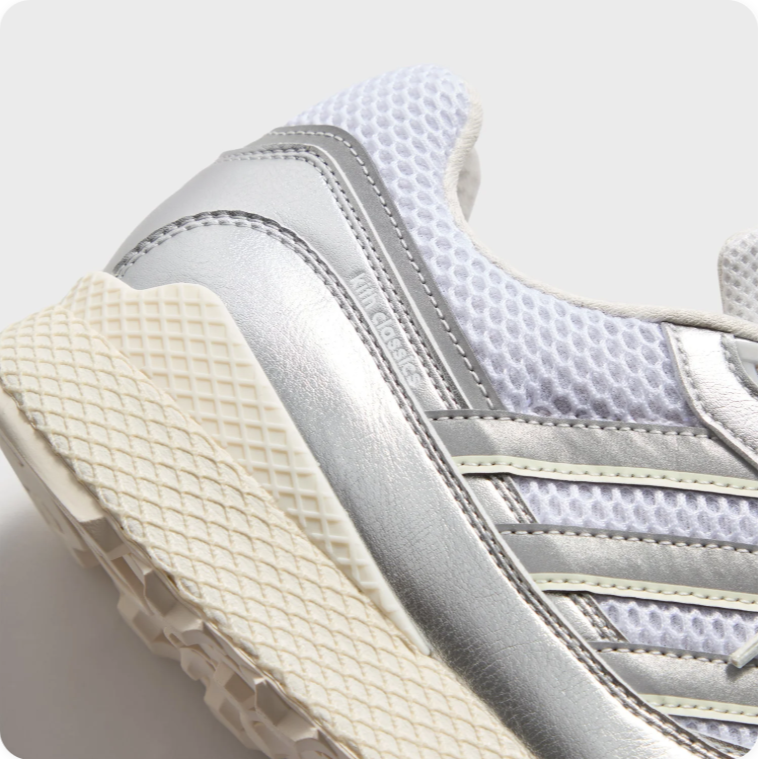 Adidas Torsion Super - Silver Metallic / Grey / Cream White