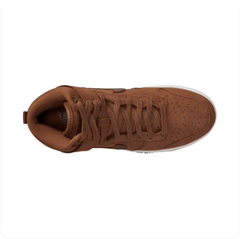 Nike Dunk High - Pecan / White (Tonal Brown)