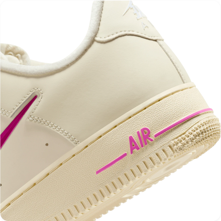 Nike Air Force 1 '07 LX - Coconut Milk / Fireberry (Women's)