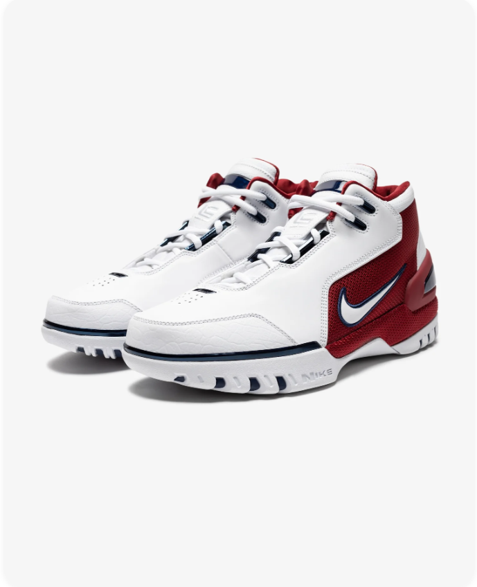 Nike Air Zoom Generation "First Game" - White / Varsity Crimson / Navy