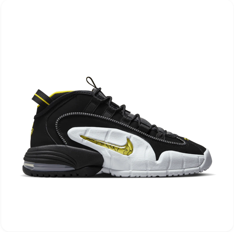 Nike Air Max Penny 1 - Black / Optic Yellow / White