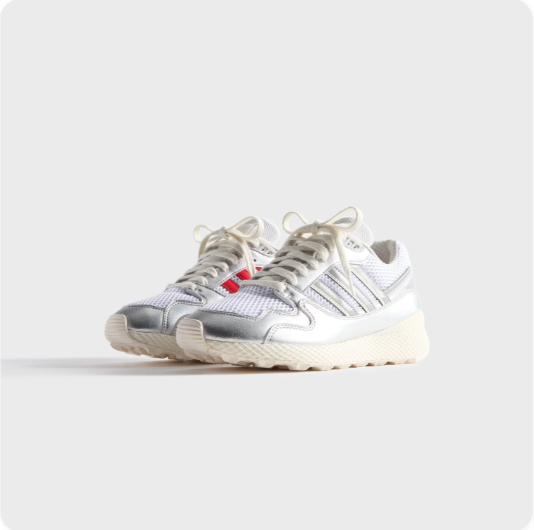 Adidas Torsion Super - Silver Metallic / Grey / Cream White