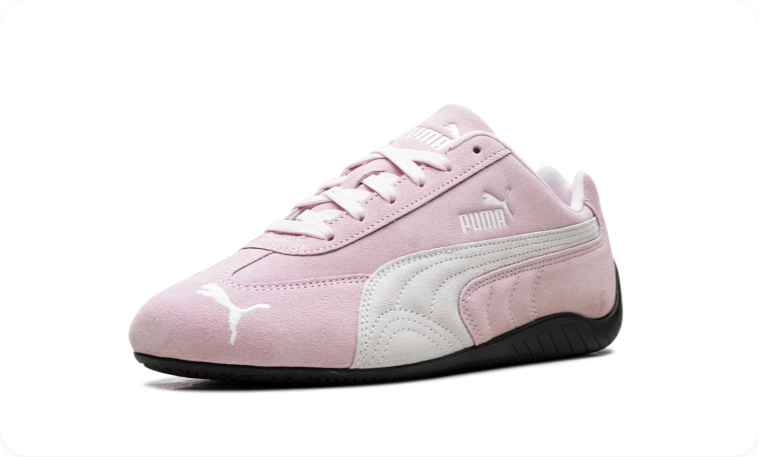 Puma Speedcat OG Pearl Pink White - Three Quarter View 2