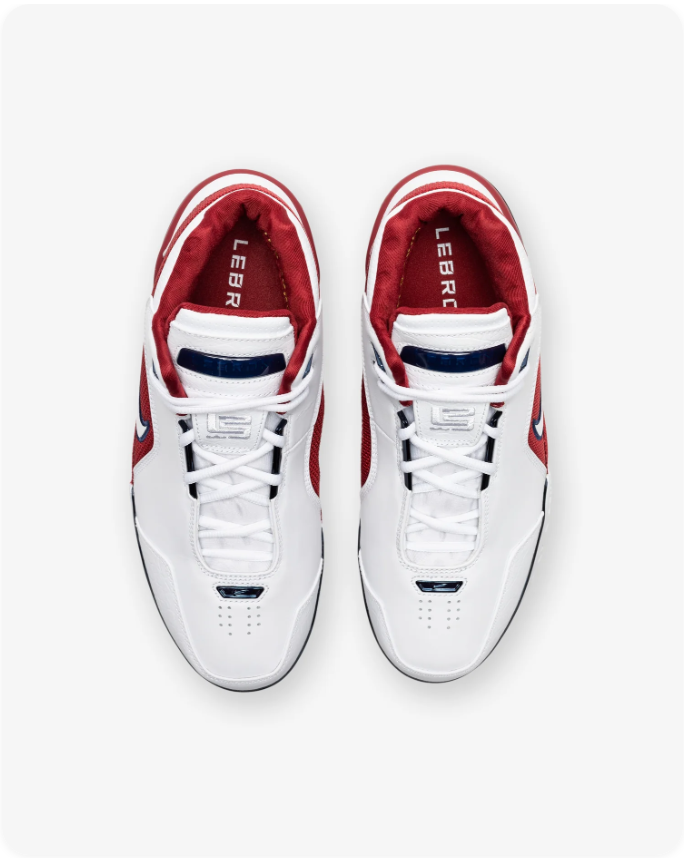 Nike Air Zoom Generation "First Game" - White / Varsity Crimson / Navy