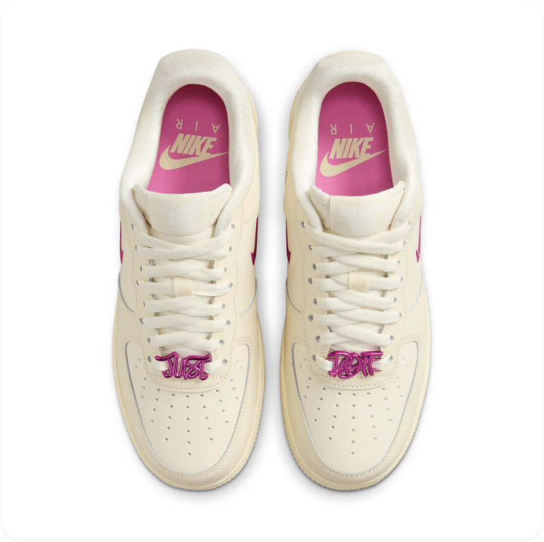 Nike Air Force 1 '07 LX - Coconut Milk / Fireberry (Women's)