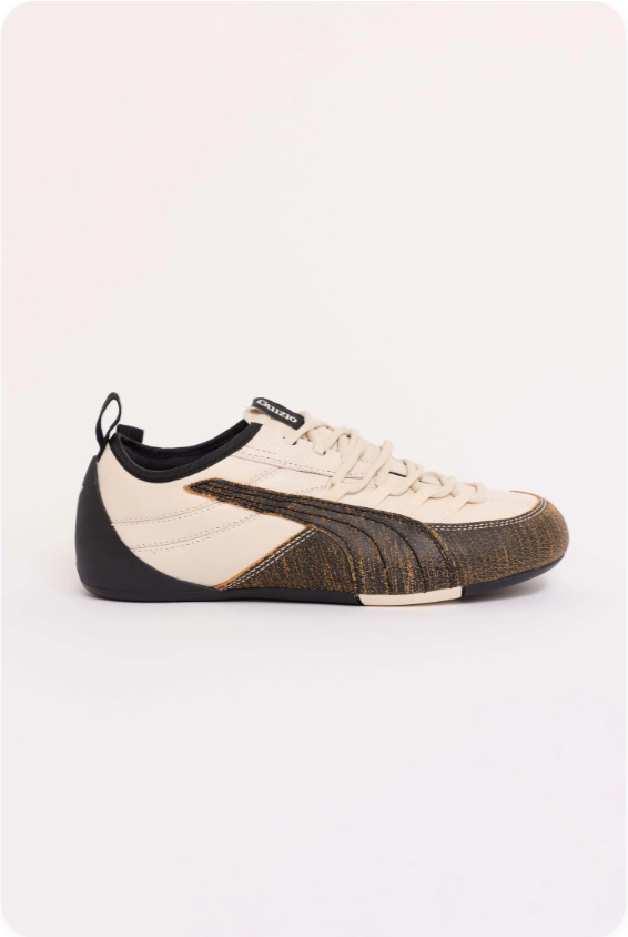 Puma x Guizio - Ivory / Dark Olive / Black