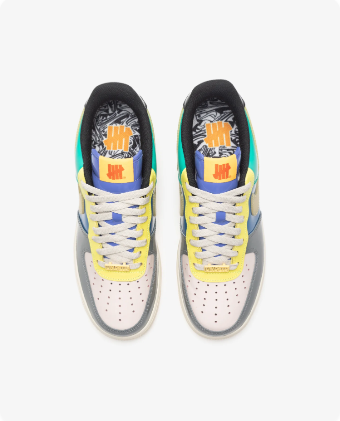Nike Air Force 1 Low x UNDEFEATED - Multi-Patent / Solar Flare