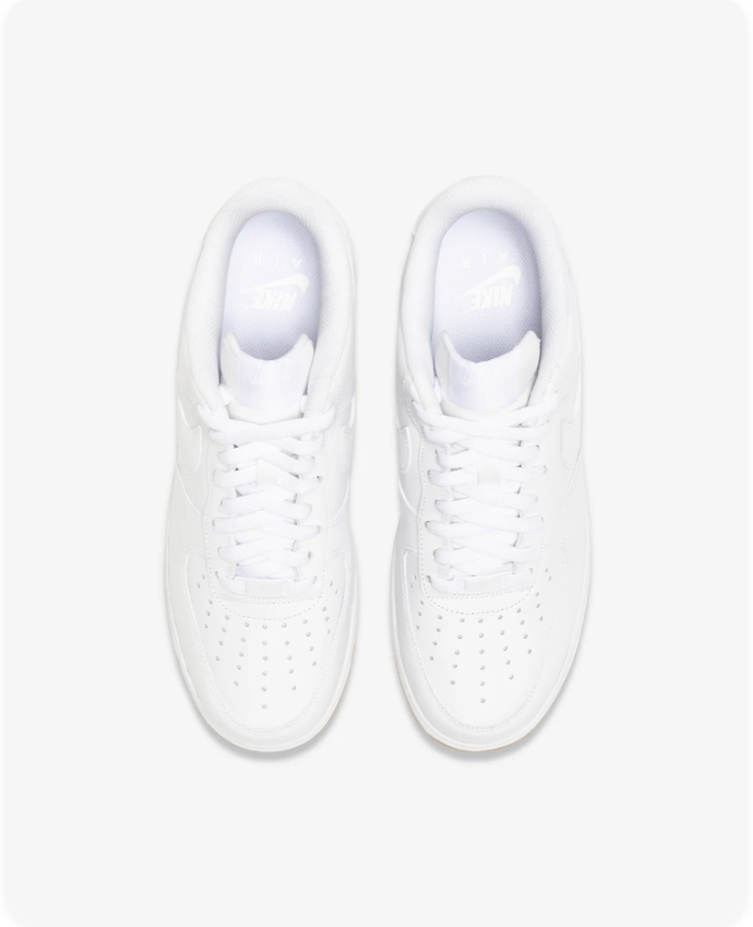 Nike Air Force 1 '07 - White / Gum Light Brown